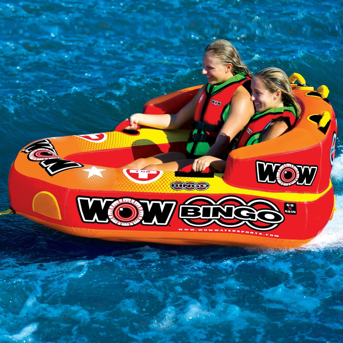 WOW Watersports Bingo 2 Person Towable Water Tube-0