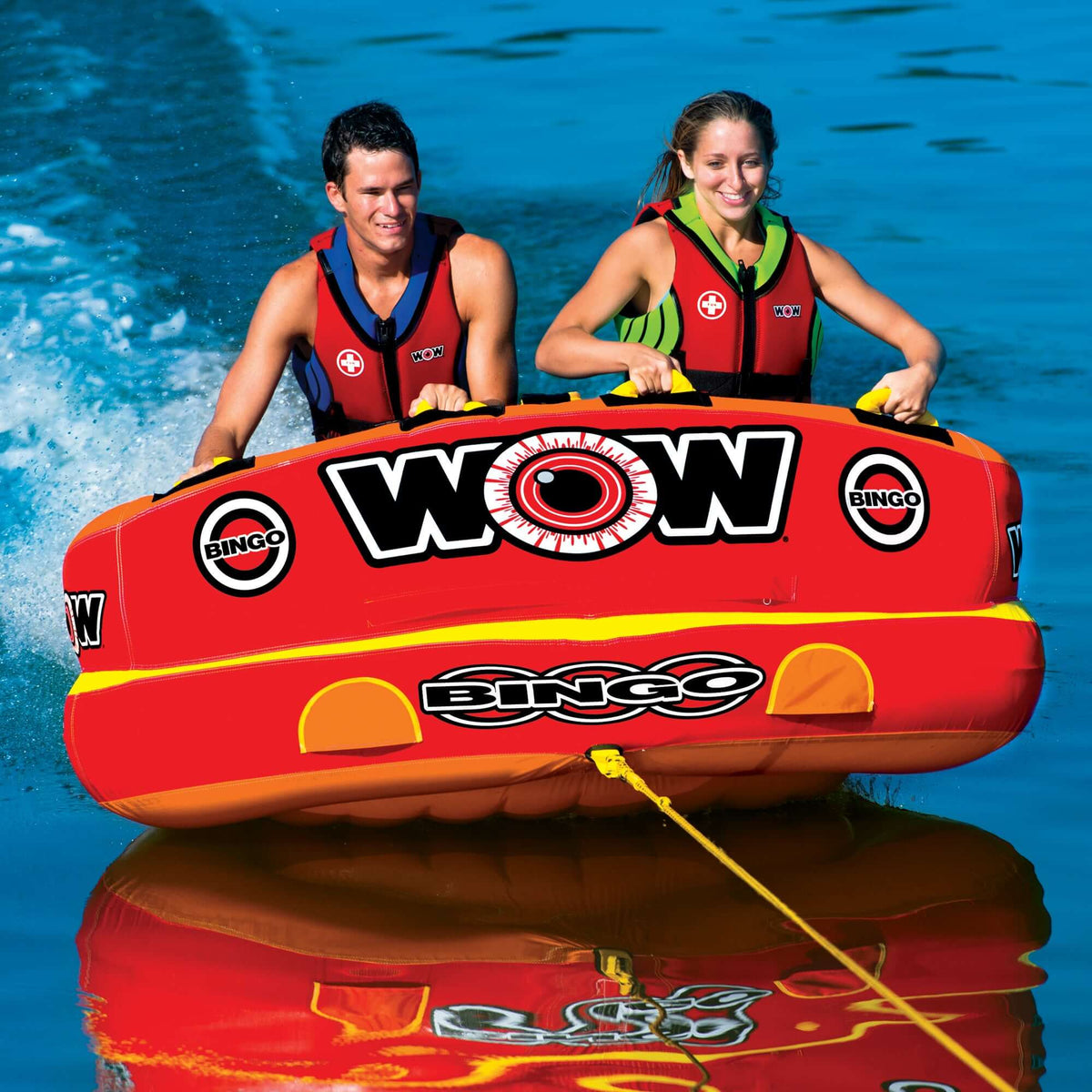 WOW Watersports Bingo 2 Person Towable Water Tube-3