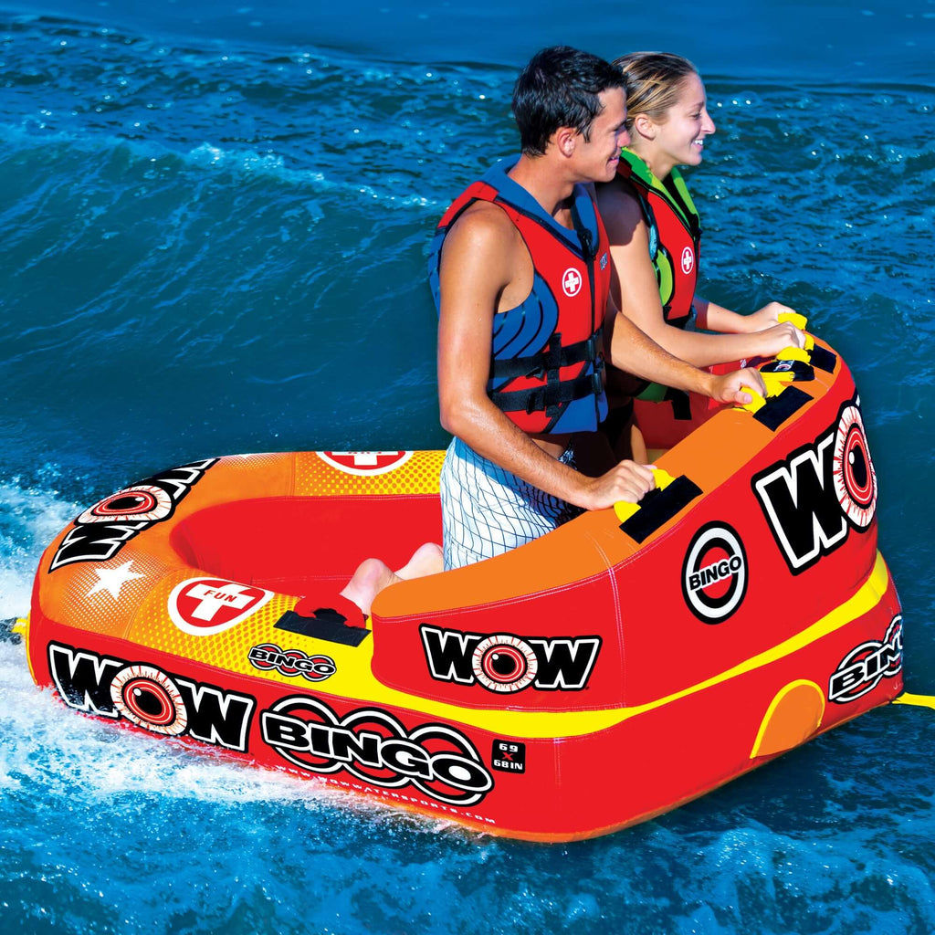 WOW Watersports Bingo 2 Person Towable Water Tube-1