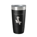 Newman Lake Map Tumbler Travel Mug Insulated Laser Engraved Coffee Cup Washington 20 oz