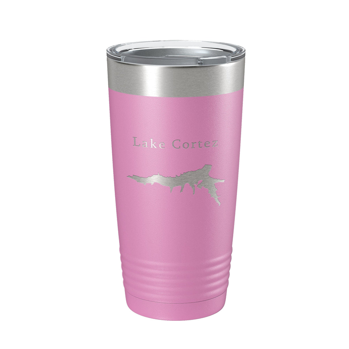 Lake Cortez Map Tumbler Travel Mug Insulated Laser Engraved Coffee Cup Hot Springs Village Arkansas 20 oz