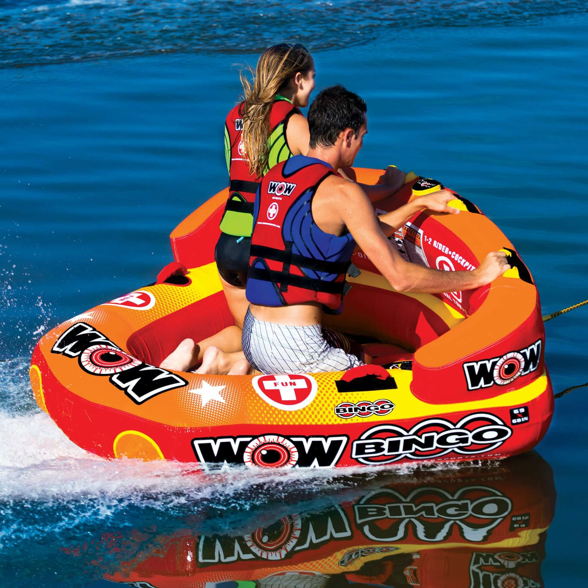 WOW Watersports Bingo 2 Person Towable Water Tube-2