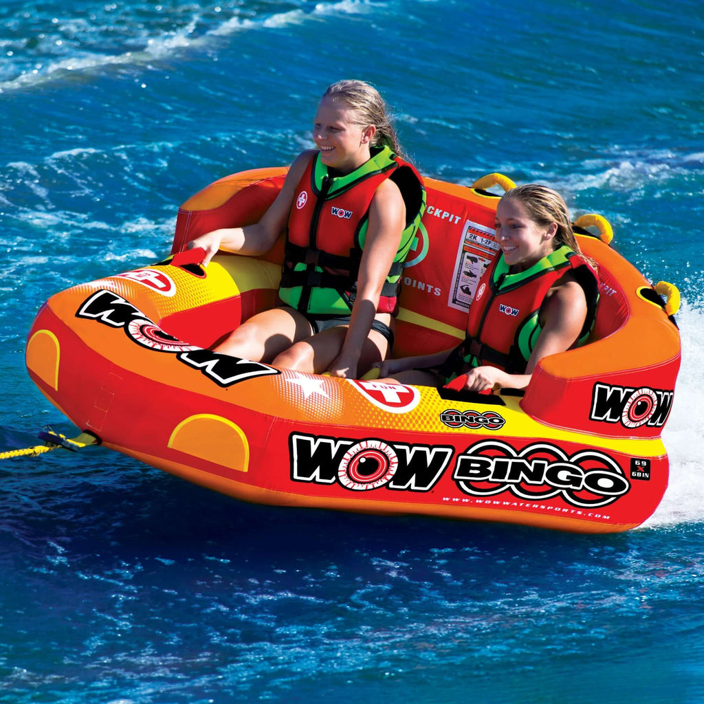 WOW Watersports Bingo 2 Person Towable Water Tube-4